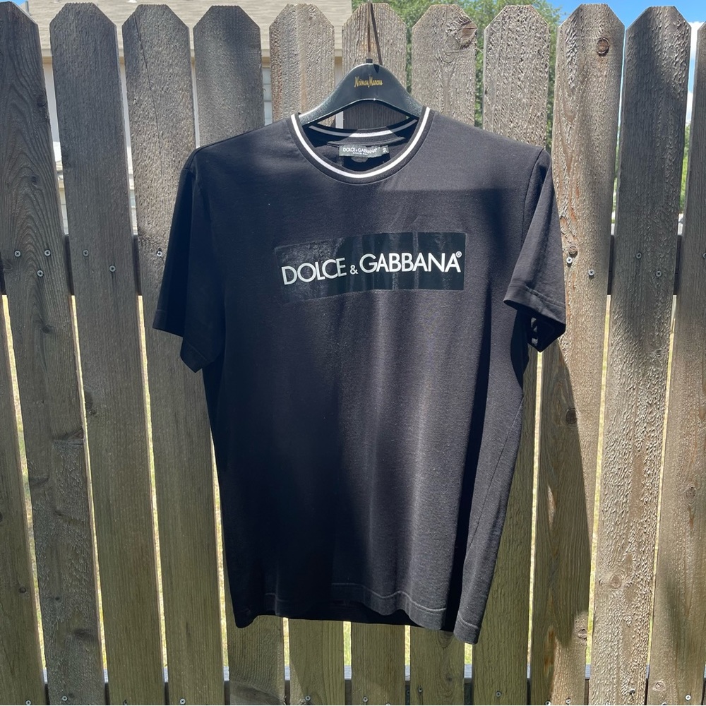 Dolce & Gabbana black t-shirt size 50